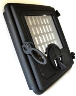 Porte de po�le BG3535-UH noir pour la description en d�tail, cliquez ici!